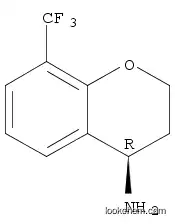 Molecular Structure of 1145685-65-9 ((R)-8-(trifluoromethyl)chroman-4-amine)